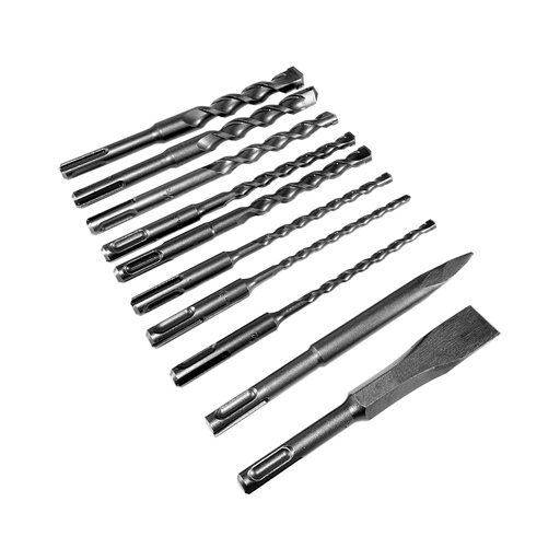 [HC106242] MAKITA JGO BROCAS Y CINCELES  SDS PLUS 10PZ C/ESTUCHE