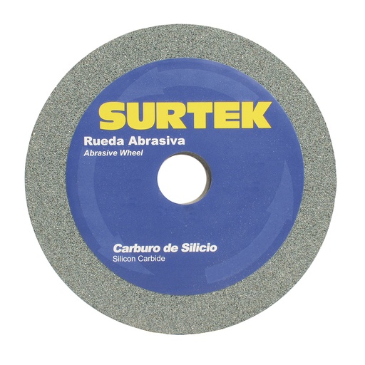 [HC11671] SURTEK RUEDA ABRASIVA 128032 6X1" G60 DE CARBURO DE SILICIO