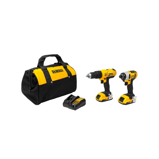 [HC101627] DEWALT COMBO ROTOMARTILLO     DCD776 C/CARB+ATORN IMP DCF885