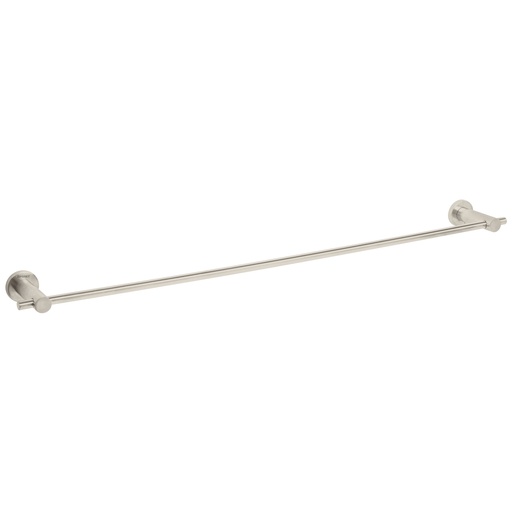 [HC108717] FOSET TOALLERO D/BARRA ELA-76N ZINC SATINADO ELEMENT