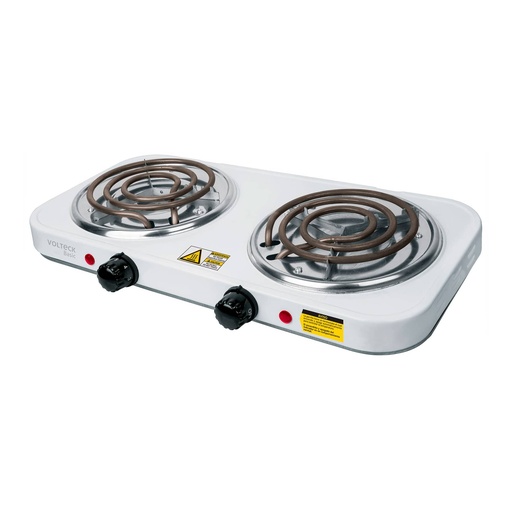 [HC108659] VOLTECK PARRILLA ELECTRICA PAEL-2CPDOBLE CUADRADA