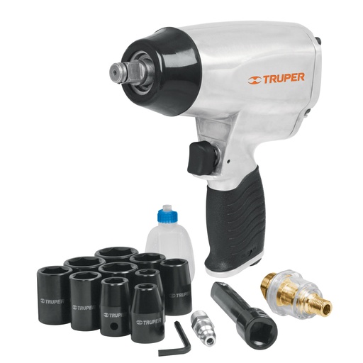 [HC21311] TRUPER LLAVE TPN-731EK 1/2" IMPACTO NEUM KIT