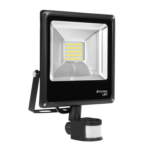 [HC108696] VOLTECH REFLECTOR LED REF-902L 30WVOLTECK C/SENSOR DE MOV
