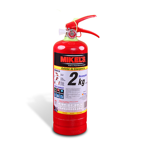 [HC117068] MIKELS EXTINTOR EMERGENCIA    RECARGABLE 2.0KG PQS ABC
