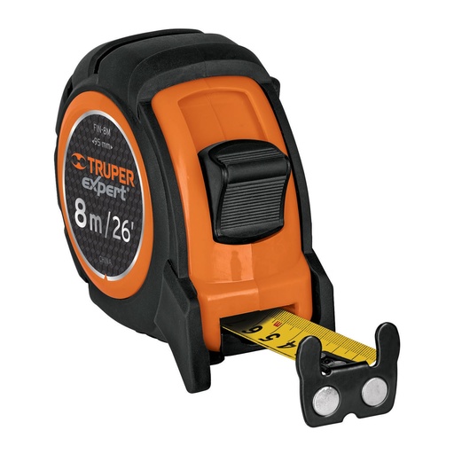[HC98295] TRUPER FLEXOMETRO FIN-8M 8MT 1"