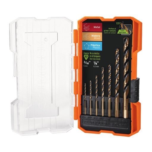 [HC13937] TRUPER JGO BROCAS AV 7PZ      1/8"-1/4"