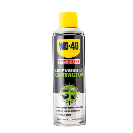 [HC119209] WD-40 AEROSOL LIMPIADOR       DE CONTACTOS 8OZ (332ML)