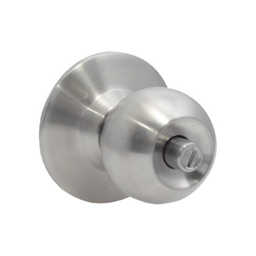 [HC104167] PROLOK CERRADURA POMO BAÑO    AC INOX BOLA 12POP