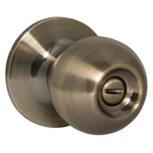 [HC104173] PROLOK CERRADURA POMO BAÑO    LATON ANT BOLA 18POP