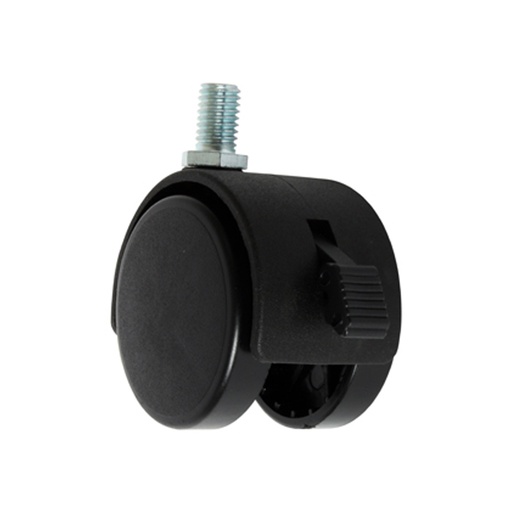 [HC03808] RODAJA TIPO YOYO 1-5/8"       ESPIGA C/ROSCA CON FRENO