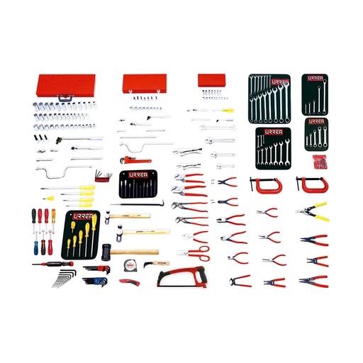 [HC117791] URREA JGO HERRAMIENTA 214PZ   INTERMEDIO INDUSTRIAL S/GABINE