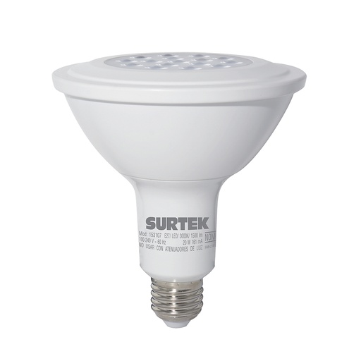 [HC111699] SURTEK FOCO LED 153107  PAR3820W LUZ CALIDA