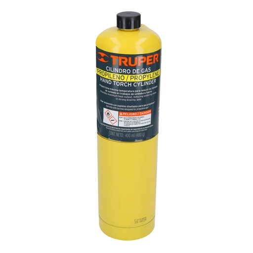 [HC13875] TRUPER CILINDRO D/GAS         PROPILENO AMAR 400GR GAS-400N