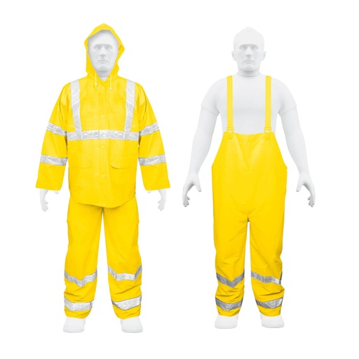 [HC105318] TRUPER IMPERMEABLE TRA-REF-S AMARILLO C/REFLEJANTE 2 PZ