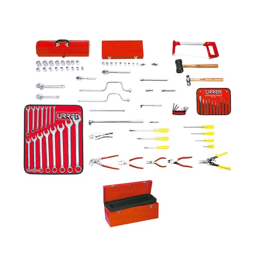 [HC104274] URREA JGO HERRAMIENTA 86PZ    BASICO USO INDUSTRIAL