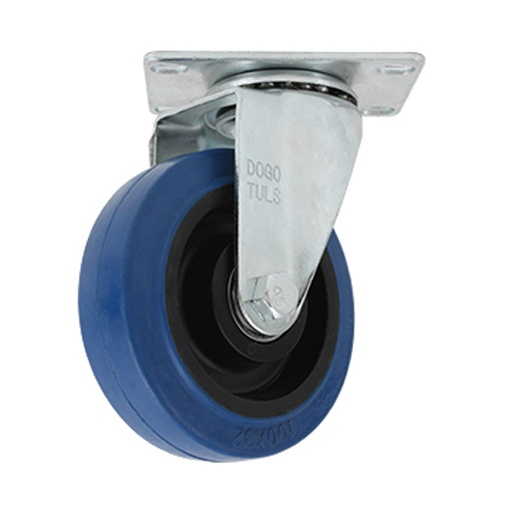[HC104928] RODAJA GIRATORIA 4" GOMA      ELASTICA