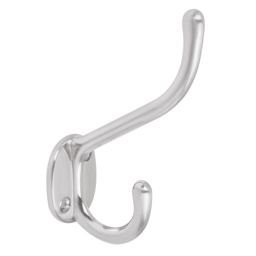 [HC14267] HERMEX GANCHO PEPU-3G TIPOPERCHERO SOMB Y ABRIG CROMO