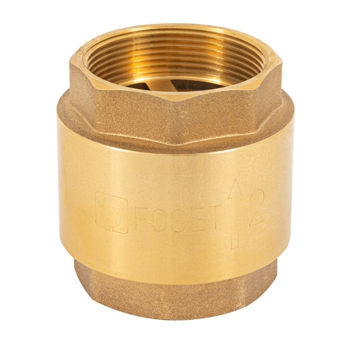 [HC102782] FOSET VALVULA DE RETENCION VARE-2 2"C/RESORTE 200PSI LATON