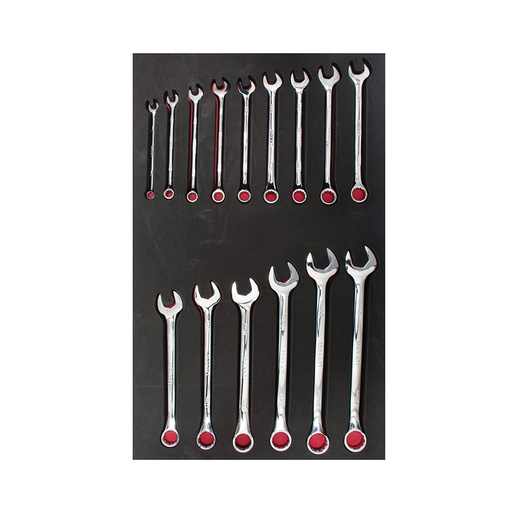 [HC98197] URREA JGO LLAVES COMB CH304 15PZ METRICAS