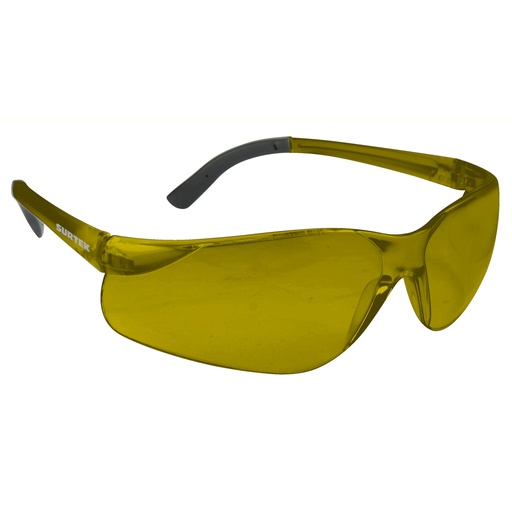 [HC104431] SURTEK LENTES DE SEGURIDAD 137678 PANORAMIC AMBAR