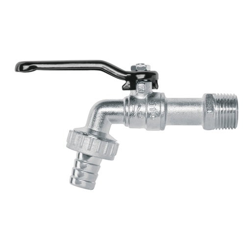 [HC104866] FOSET LLAVE BOLA ROSCABLE     013MM 1/2" P/MANGUERA ZINC