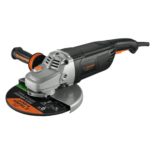 [HC103347] TRUPER ESMERILADORA ANG 9" 12480    ESMA-9N4 2400W IND