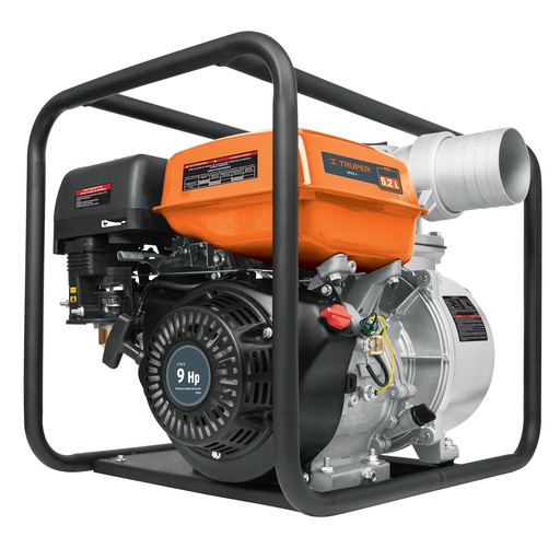 [HC107072] TRUPER MOTOBOMBA MOTB-4 P/AGUA 9HP4" 1500L/M