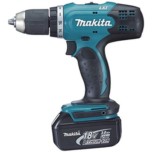 [HC106582] MAKITA TALADRO ATORNILLADOR 1/2" 18VDDF453SYE CARG/2 BAT
