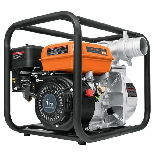 [HC107071] TRUPER MOTOBOMBA MOTB-3 P/AGUA 7HP3" 900L/M