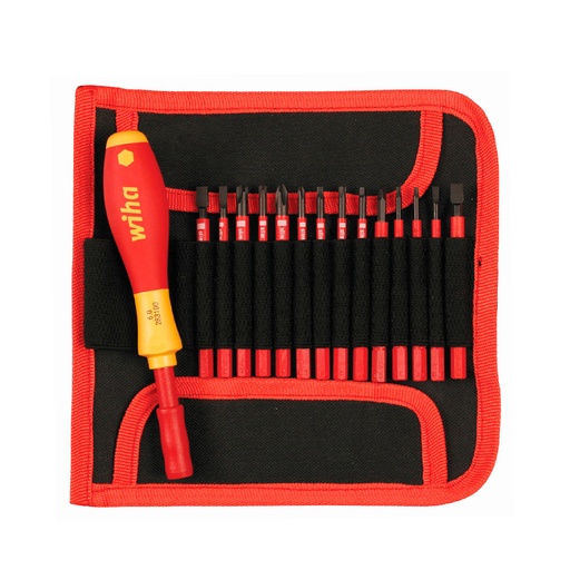 [HC119709] WIHA DESARMADOR AISLADO       1000V SLIMLINE 14 PTAS MIXTAS