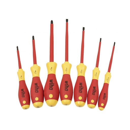 [HC119712] WIHA JG DESARMADORES AISLADOS 1000V 7PZ MIXTOS