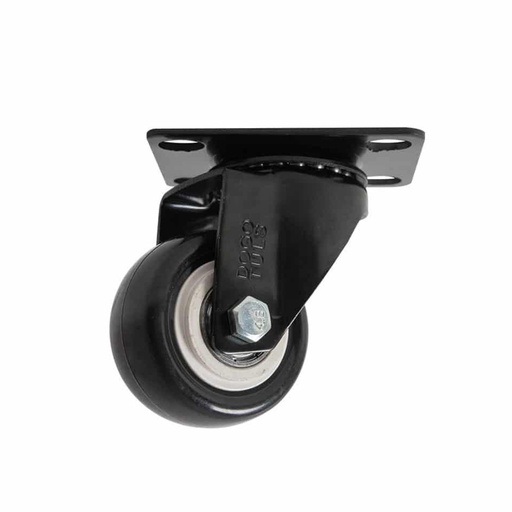 [HC119325] RODAJA GIRATORIA PVC NGA.     3"