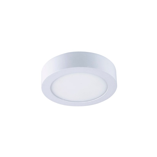 [HC119813] BOOMER MINI PANEL LED         REDONDO 6W 3000K LUZ CALIDA