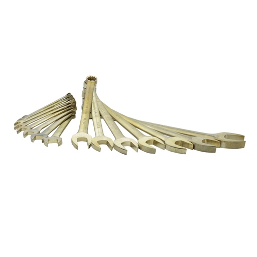 [HC110536] URREA JGO LLAVES COMB UH1200F 15PZ ANTICHISPA 12 PUNTAS