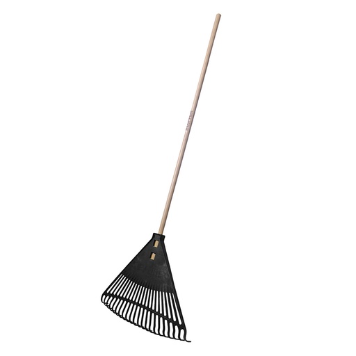 [HC110560] SURTEK ESCOBA PLASTICA 132052 22D P/JARDIN NEGRA