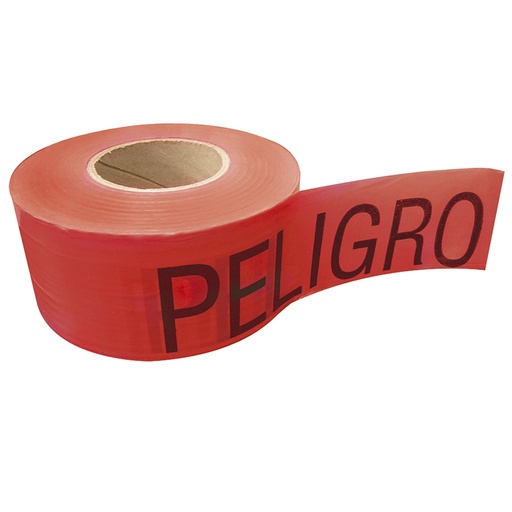[HC11715] SURTEK CINTA BARRICADA        PELIGRO 3"X100MT RJO 137298