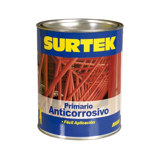 [HC11940] SURTEK PRIMARIO ANTICORROSIVO ROJOOX 1 LT