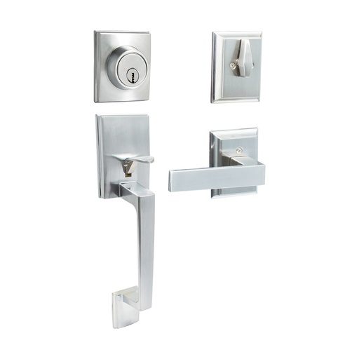 [HC117272] LOCK CERRADURA GATILLO        ENTRADA NIQUEL SAT KEYST SENC