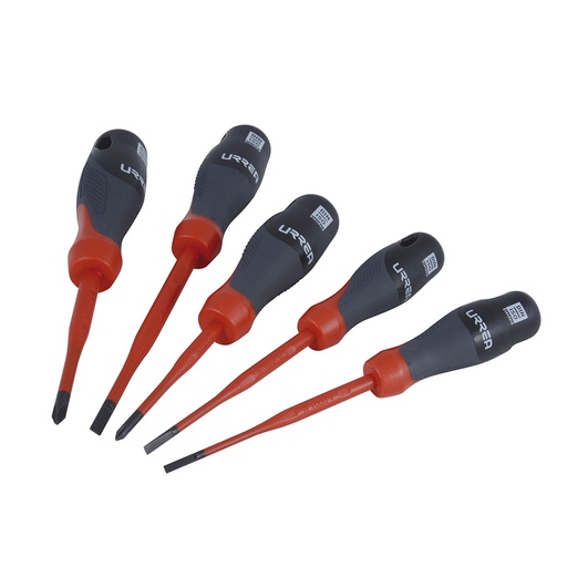 [HC111706] URREA JGO DE 5 DESARMADORES 9700TSA 1000V TIPO SLIM