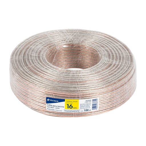 [HC118857] VOLTECH CABLE P/BOCINA CABO-16P CAL 16VOLTECK POLARIZADO