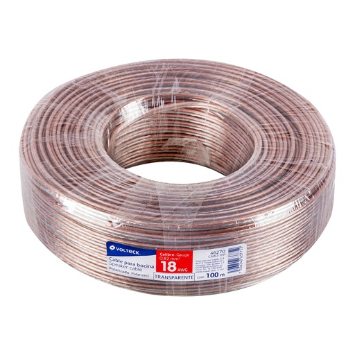 [HC118858] VOLTECH CABLE P/BOCINA CABO-18P CAL 18VOLTECK POLARIZADO