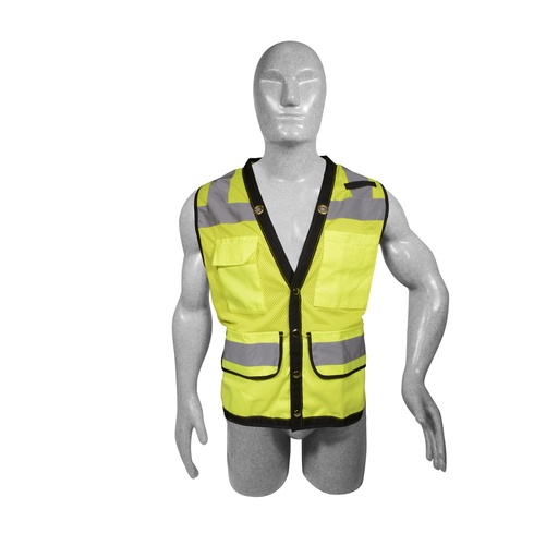 [HC105077] SURTEK CHALECO DE SEGURIDAD 137548NARANJA  UNITALLA