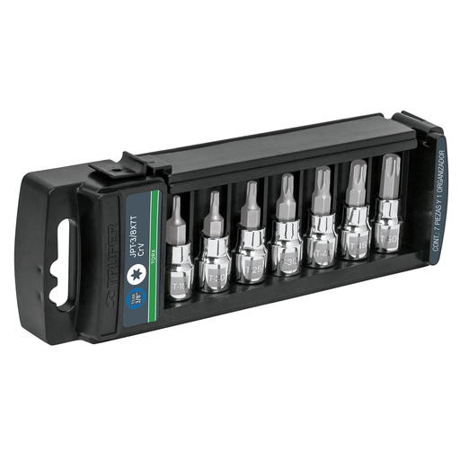 [HC118849] TRUPER JGO DADOS TORX 3/8 JPT-3/8X7T 7PZ