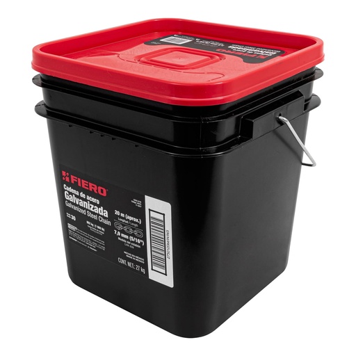 [HC118220] CADENA CAGA-5/16 5/16" DE ACERO GALV