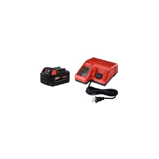 [HC119928] MILWAUKEE PAQUETE CARGADOR    MULTIV 48-59-1850+BATERIA M18