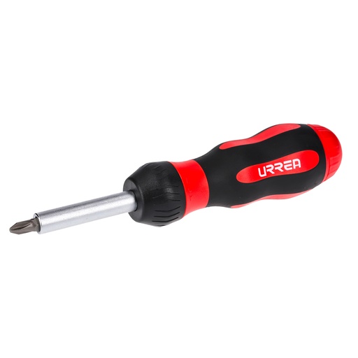 [HC120253] URREA DESARMADOR 8EN1 PTAS    INTERC MGO MATRACA