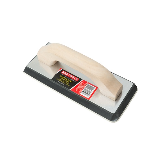[HC120704] REDTOOLS LLANA DE GOMA LG240PROF 240X100X18MM