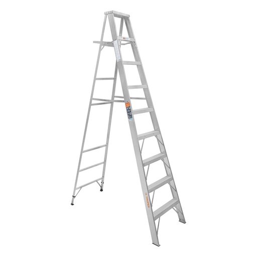 [HC120622] TRUPER ESCALERA D/TIJERA 8    ESC./9FT ALUM-T-II ESTA-28