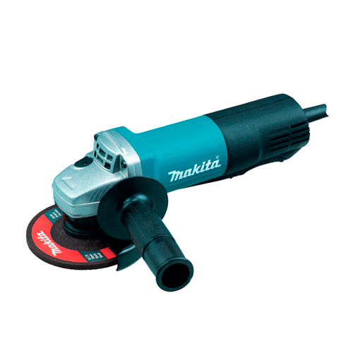 [HC124029] MAKITA MINIESMERILADORA 4-1/2"9557HPYG 840W C/DISCO