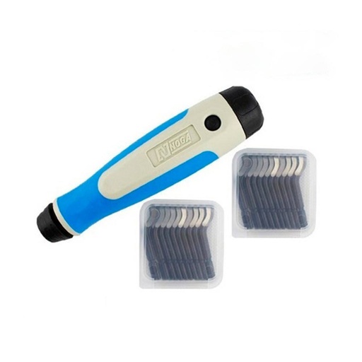 [HC122683] NOGA REBABEADOR ECONOMY NG8200 SET C/20 CUCHILLAS